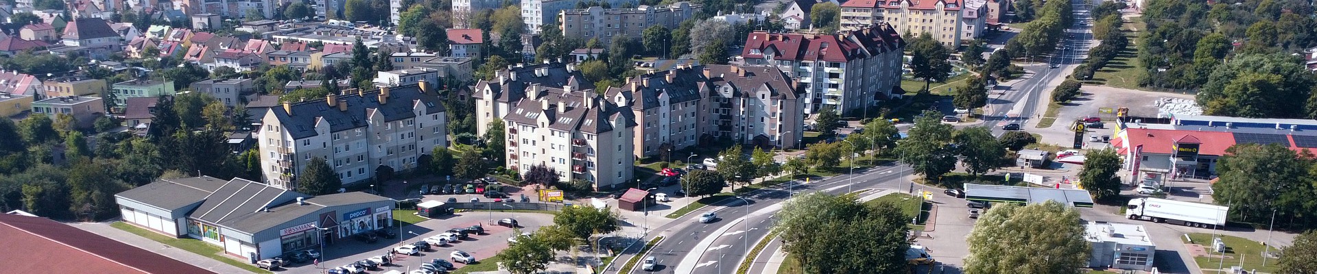 Ulica Piłsudskiego w Policach
